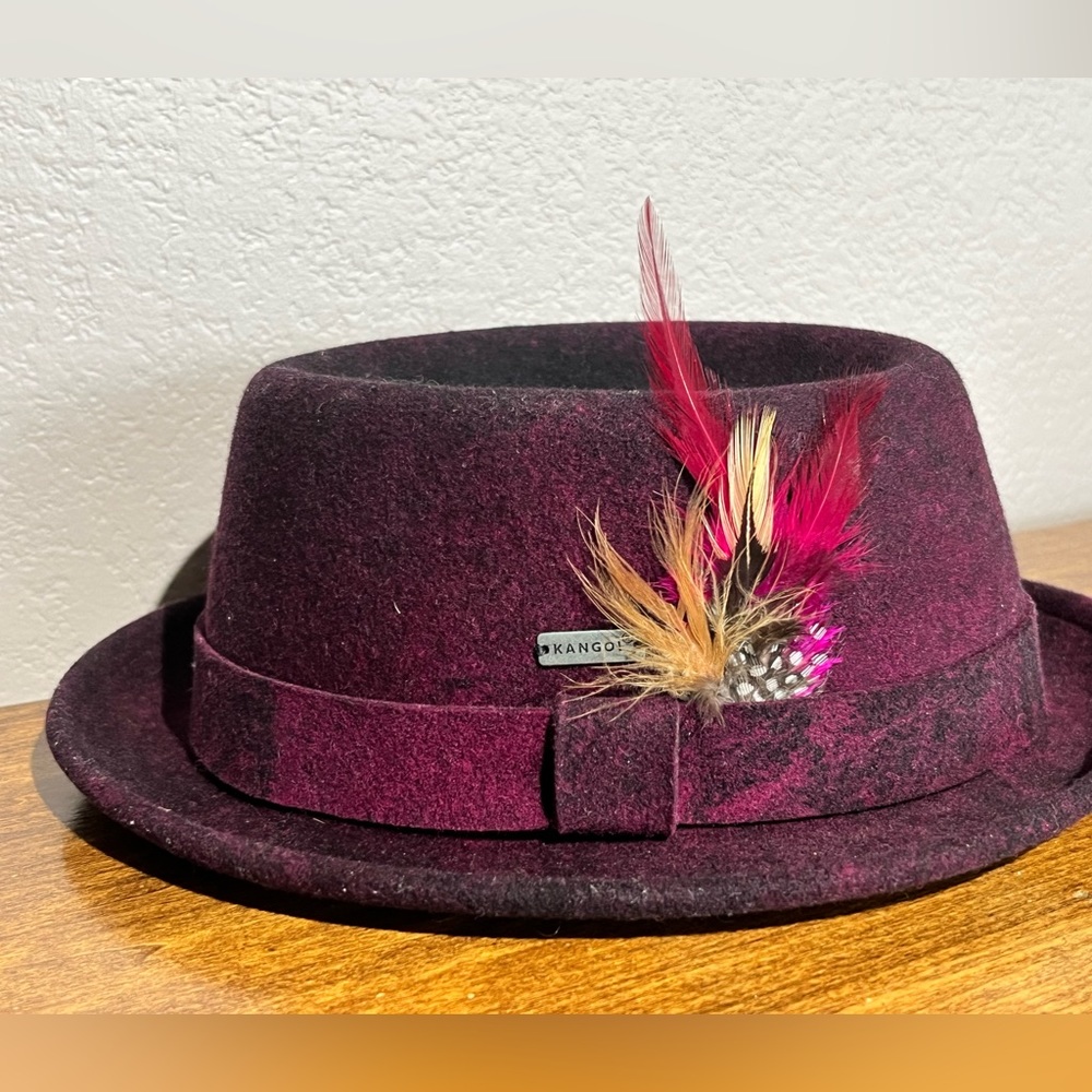 Kangol Pork Pie Wool Hat size M
